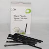 Black Plastic Spoon Straws Qty 200 - Image 4